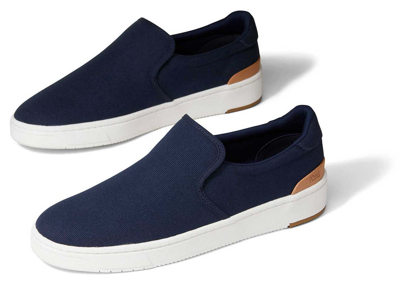 Toms Slip On Męskie Granatowe - Trvl Lite - 45XTIYDNJ